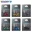 BORAGETE 12 Chiếc Xe Đạp Phanh Đĩa Cánh Quạt Bu Lông, T25 TOOPRE Xe Đạp Đĩa Rotor Vít, M5 * 10 Xe Đạp MTB Thép Không Gỉ Phụ Kiện Đi Xe Đạp Phần Cho Du Lịch Đi Bộ