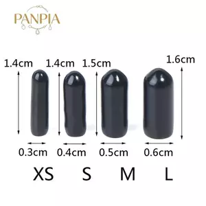 PNPIA- 200 Chiếc Cao Su Đầu Tròn Nắp Dành Cho Vít Ren Bảo Vệ Đẩy Phù Hợp Với Mũ Tự Làm Phụ Kiện