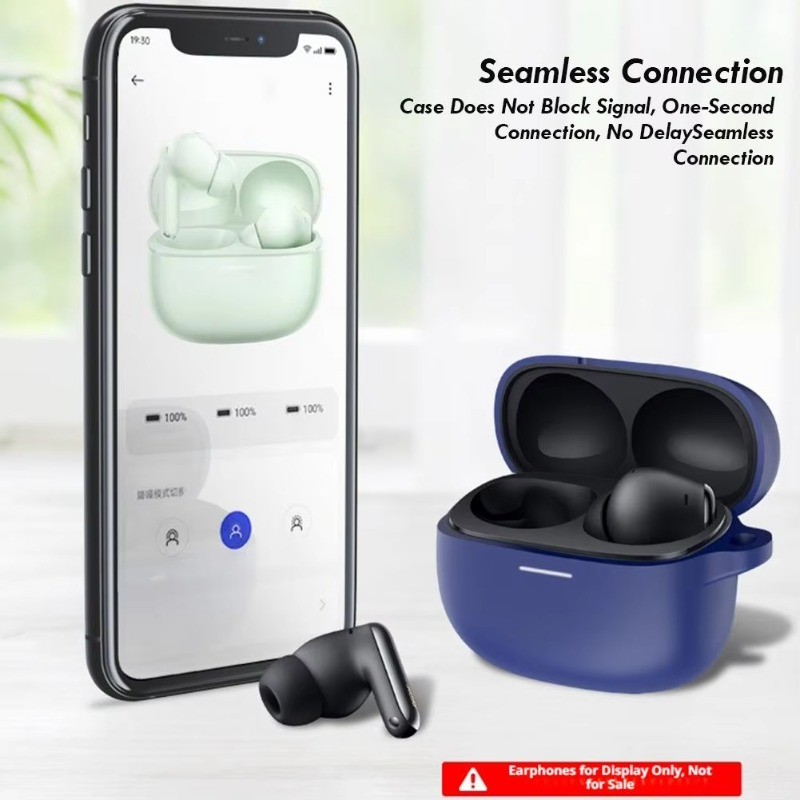 Ốp Mềm Silicon Cho Xiaomi Redmi Buds 8 Hộp Tai Nghe Chống Sốc & Chống Bụi Vỏ Bảo Vệ Cho Redmi Buds8 Vỏ Tai Nghe Không Dây
