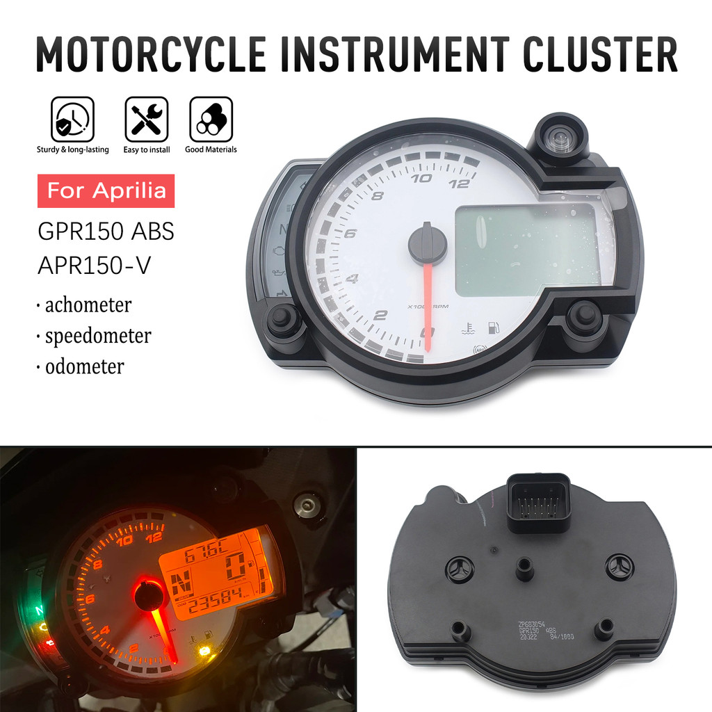 Phụ tùng xe máy Quốc gia IV lắp ráp dụng cụ phiên bản ABS dụng cụ cơ khí cho Apulia GPR150ABS phiên bản APR150-V