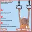 Littleloves1 Home Fitness Nhẫn tập thể dục trẻ em và thanh ngang có thể điều chỉnh Tuyệt vời cho các bài tập kéo lên VN