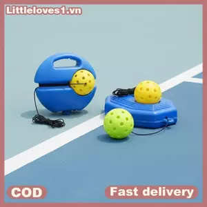 Littleloves1 Bóng huấn luyện viên viên bóng ném có dây Thiết bị tập luyện phục hồi cải thiện kỹ năng bóng cọc để luyện tập ngoài trời trong nhà VN
