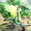 Mô phỏng Mô hình động vật rồng ma thuật phương Tây Ice Flying Dragon Huyền thoại rồng huyền thoại Đồ chơi đồ trang trí cậu bé xanh Quà tặng chiều cao 13,2cm