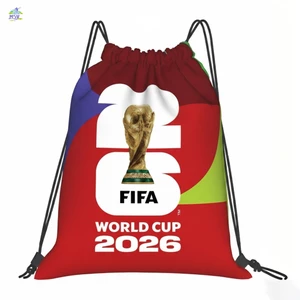 Ba lô bóng đá World Cup 2026 - Túi thể thao dây rút Polyester