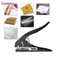 BORAGETE Máy đục lỗ tròn, Lỗ đục lỗ DIY Dụng cụ thủ công Kìm đục lỗ, Dây đeo đồng hồ Máy đục lỗ kim loại Dụng cụ đục lỗ lỗ 8-15mm