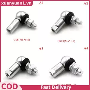 XUAN Độ Chính Xác Cao Đầu Bóng Khớp Thanh Cuối Mang M5 M6 M8 M10 Góc Phải CS8 CS10 CS13 CS16 Cho Máy Sản Xuất VN