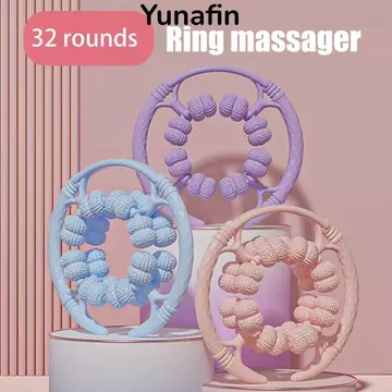 Con lăn Massage YUNAFIN 32 bánh, Thiết bị mát xa chân kẹp vòng mệt mỏi, 360°Massage toàn diện Con lăn cơ tiện dụng Tăng cường tuần hoàn Máy mát xa chống cellulite