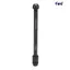 Bộ chuyển đổi trục huấn luyện viên xe đạp CQCJ, M12x1.0 / 1.5 / 1.75 Trục xe đạp hợp kim nhôm, bền bỉ với cờ lê Bộ chuyển đổi trục Thru màu đen Phụ kiện đi xe đạp
