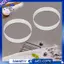 4 Vòng Tròn Porous Tart Vòng Đáy Tháp Bánh Khuôn Chịu Nhiệt Đục Lỗ Bánh Mousse Nhẫn, 10cm