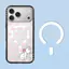 Ốp điện thoại từ tính trong suốt đơn giản cho iPhone 16 15 14 Plus 13 17 Pro Max 17 Vỏ khí Vỏ bảo vệ chống sốc