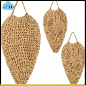 3 Gói Đồ trang trí tổ ong có móc lớn Đồ trang trí treo ngoài trời cho sân, cây cối, mái hiên và sân vườn