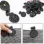 HL 100 Chiếc Bóng Vải Nhựa Kẹp Bóng Nắng Lưới Kẹp Nhà Kính Vải Cố Định Kẹp Grommet Hàng Rào Lưới Móc LMWU