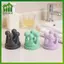 SWEET 6 Chiếc Silicone Bàn Chải Đánh Răng Giá Đỡ Chống Thấm Nước Tự Dính Đa Chức Năng Móc Đấm Miễn Phí Dao Cạo Râu Ra Kệ Lưu Trữ Móc n
