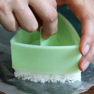 SWEET Nhựa Hình Tam Giác Sushi Cơm Bóng Máy Làm Khuôn Onigiri Khuôn Bộ Dụng Cụ Nhà Bếp Đồ Ăn Nhà Bếp DIY Phụ Kiện Bento Cơm Bóng Khuôn n