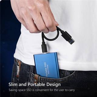 4TB/2TB/1TBGB di động đĩa cứng Loại C USB3.1 xách tay SSD ổ đĩa trạng thái rắn