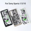 Ốp Điện Thoại Trong Suốt Cứng "Graffiti" Cho Sony Xperia 1 V VI VII VIII Xperia 5 V Xperia 10 V VI VII / Vỏ Sony Chống Sốc