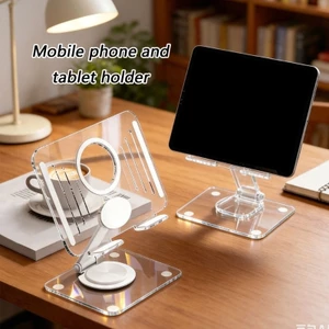 Giá đỡ máy tính bảng Acrylic có thể gập lại di động có thiết kế làm mát cho 12 màn hình 9 inch