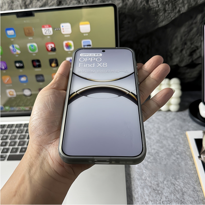 Dành cho Oppo Find X9 Ultra X9 Pro X8 Pro X7 Ultra Reno 15 Pro 15F 14F 13F “Graffiti Gengar ” Vỏ điện thoại cứng mờ Micro / Vỏ Oppo chống sốc viền mềm