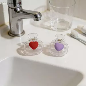 AA 2 Chiếc Trái Tim Bàn Chải Đánh Răng Kẹp Di Động Du Lịch Chống Bụi Bàn Chải Đánh Răng Nắp Đầu Hộp Bảo Quản Bàn Chải Đánh Răng Mũ Bảo Vệ VN