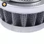 {TB & Bag} Bộ lọc không khí xe máy 35mm Dirt Pit Bike Bộ lọc không khí Mini cong thẳng bên phải.