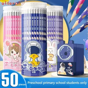 AFTEROF 12 / 50 CÁI Bút chì vẽ, Bút chì 2B chuyên nghiệp cụ thể thi, Dụng cụ viết 2B / HB đa năng Học sinh