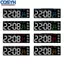 <cosyh>Digital Wall Clock Battery Backup Function Flexible Placement For Bedroom
