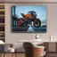 BMW ADV Water Bird Off-road Xe Máy Không Khung Vải Chống Thấm Nước Tranh Core, Marquez Racing Wall Poster Cho Câu Lạc Bộ Xe Máy Trang Trí Hành Lang