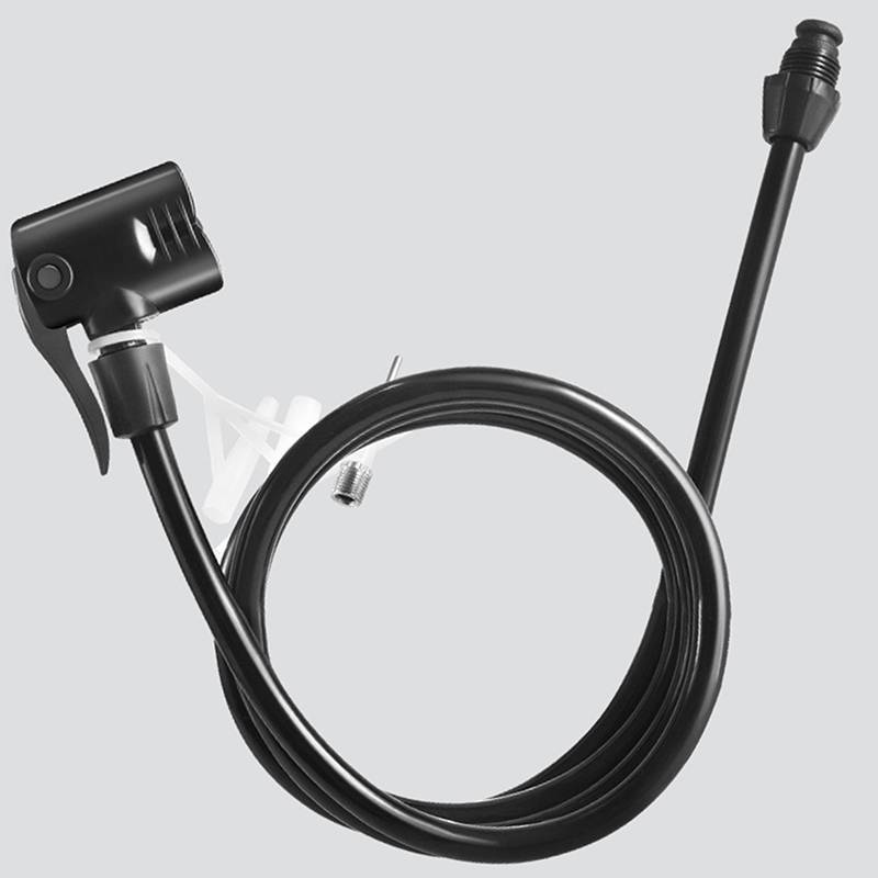 GHX Ống nối dài bơm lốp xe đạp 70/80/120cm, đầu bơm phụ kiện bơm hơi