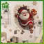 SWEET 1 Decal Dán Tường Ông Già Noel - Stier Giáng Sinh Có Thể Tháo Rời, Thích Hợp Cho Phòng Khách Và Trang Trí Nhà, Dễ Dàng Lắp Đặt Trang Trí Phòng n