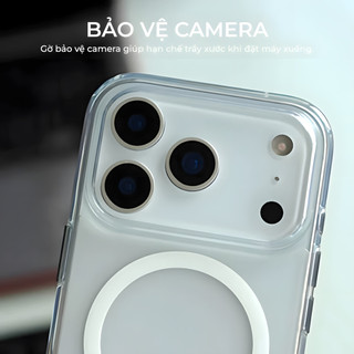 Ốp Lưng Nhám Mờ cho iPhone 17 Pro Max Popkon Có Nút Bấm Ai Camera Chống Sốc Tốt Không Bám Vân Tay
