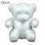 < Pluscloth > 20 / 15cm Gấu Xốp Mô Hình Thủ Công DIY Đồ Dùng Trang Trí Tiệc Valentine Quà Tặng