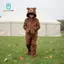 Trang phục gấu cho trẻ em Ấm cúng Polyester Trang phục khiêu vũ Động vật ngụy trang cho chương trình Halloween và phim truyền hình