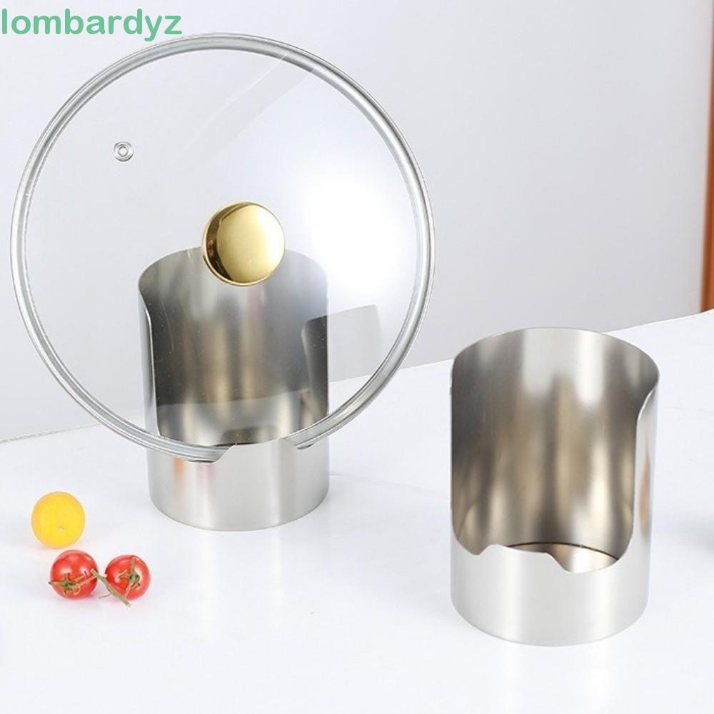 Giá đỡ thìa bằng thép không gỉ LOMBARDY, Giá đỡ thìa dễ làm sạch ổn định, Giá đỡ thìa súp bằng thép không gỉ chịu nhiệt đa chức năng Bàn ăn