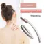 XOITU 1 Cái ABS Có Thể Gập Lại Ba Lotion Thuốc Mỡ Applicator Tay Cầm Dài Di Động Thuộc Da Cho Nam Nữ VN