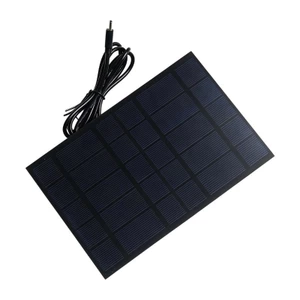 Bộ sạc năng lượng mặt trời di động 2 Bảng điều khiển năng lượng mặt trời 5W 5V cho điện tử nhỏ 3 7V