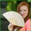 Quạt Gấp Cầm Tay Trung Quốc Nhật Bản Vintage Lụa Quạt 8Inch Quyến Rũ Vintage Cầm Tay Lụa Gấp Quạt Cho saixit2vn