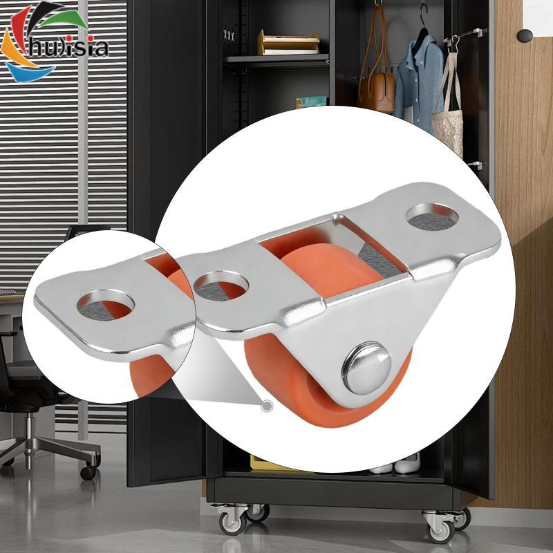 10x Mini Caster Bánh Xe Im Lặng Hạng Nặng Ổn Định Cấu Hình Thấp Bánh Xe Nhỏ Hướng Đơn Cho Thiết Bị Nhỏ Ngăn Kéo Giường Trrundle