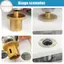 Hodou M10 Brazing Diamond Washbasin Core Khoan Bit Lỗ Dụng Cụ Mở Bàn Lưu Vực Dụng Cụ Cho Đá Granite Đá Cẩm Thạch Máy Khoan Ngói VN