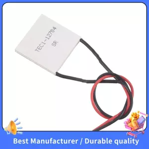 Bộ làm mát nhiệt điện TEC1-12704 Peltier 30mmx30mm TEC1 12704 Elements Module 12V4A Tấm làm mát