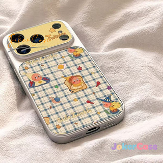 Ốp Lưng Cho IPhone 16 15 17 11 13 14 12 Pro Max 16 7 15 14 8 Plus Bìa giả da màu xanh lấp lánh họa tiết vải thiều.
