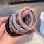AqToCna 2 Chiếc Thời Trang Co Giãn Scrunchie Dành Cho Nữ Màu Trơn Satin Tóc Dây Buộc Tóc AqToCna
