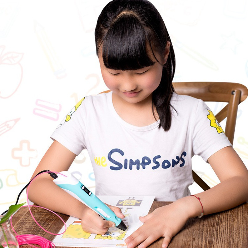 【SKISOPGO】Bút In 3D Của Trẻ Em Pen Pen, kèm tập vẽ đồ chơi cho bé thoả sức tạo mô hình ba chiều sáng tạo