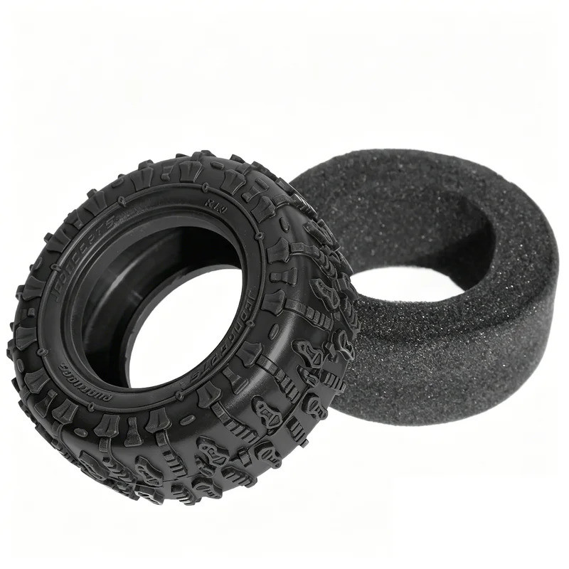 4 Lốp Cao Su 90mm 1.9 Inch 90x38mm Cho 1 / 12 1 / 10 Xe Bánh Xích Tương Thích Với MJX H12Y + AXIAL SCX10 Tamiya CC01 D90 WLTOY Tamiya CC01 WLTOY Traxxas TRX4 Gen8 MST