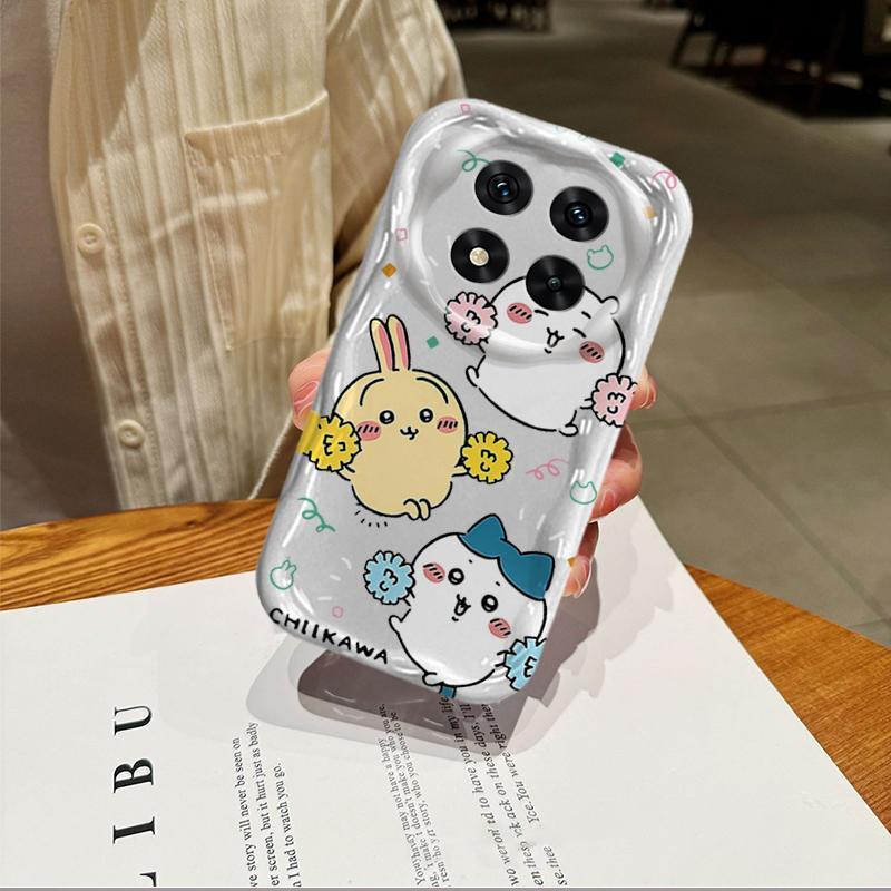 Ốp Silicon Hoạt Hình Cho Redmi Note 14 Pro 4G 5G 3D Điện Thoại Thông Minh Mềm TPU Ussach Chiikawa Ốp Lưng Chống Sốc