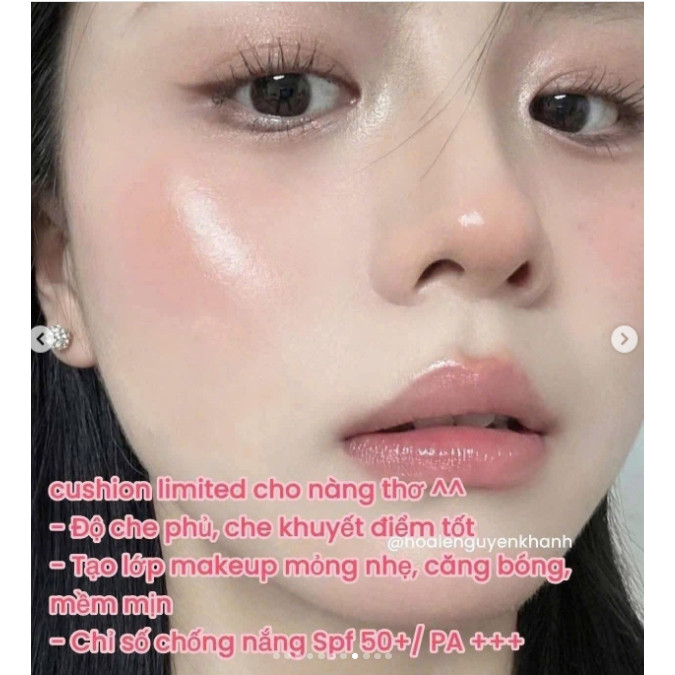 CUSHION HOA OHUI LIMITED TONE 01 MILK BEIGE DATE 3/2029