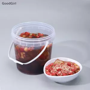 Buet nhựa rỗng không chứa BPA 150ML-1500ML có nắp Bình PP kín khí Hộp đựng trong suốt để bảo quản thực phẩm số lượng lớn VN