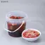Buet nhựa rỗng không chứa BPA 150ML-1500ML có nắp Bình PP kín khí Hộp đựng trong suốt để bảo quản thực phẩm số lượng lớn VN