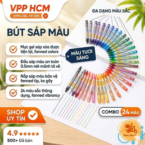 Bút Sáp Màu Thiên Long Colokit 24 Màu – Màu Tươi Sáng, An Toàn Cho Bé Tô Vẽ