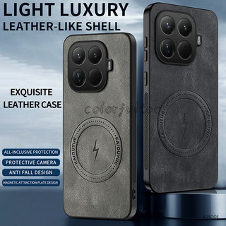 Ốp Điện Thoại Chống Sốc Bằng Nhựa Cứng PU-Leather Sang Trọng Cho Xiaomi 17T 15T Pro 15TPro 17TPro Xiaomi15T Xiaomi17T 5G Mềm TPU Silicon Camera Bảo Vệ Mặt Sau Chống Sốc