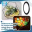 Màu Đen PET Kính Màu Dây Dẫn Kính Màu Hàng Đầu Dải 3mm 216ft Cho Bề Mặt Tranh Thủy TinhGallery Cửa Sổ